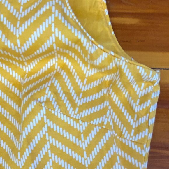 Tory Burch Meryl chevron knee length Dress Excellent condition Size 6 - Picture 8 of 8